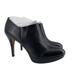Vince Camuto Elvin Platform Leather Bootie Side Zip Size 10 NEW without Box NWOB